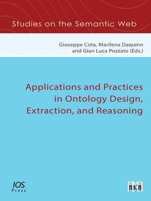 cover image of Applications and Practices in Ontology Design, Extraction, and Reasoning